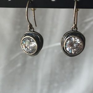 925 Cubic Zirconium Sterling Earrings Israel
